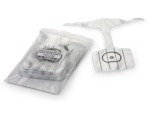 Prestan Professional Infant Face-Shield/Lung-Bags 50-Pack