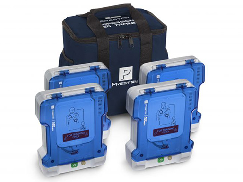Prestan Professional AED Trainer PLUS 4-Pack with English/Arabic Modules