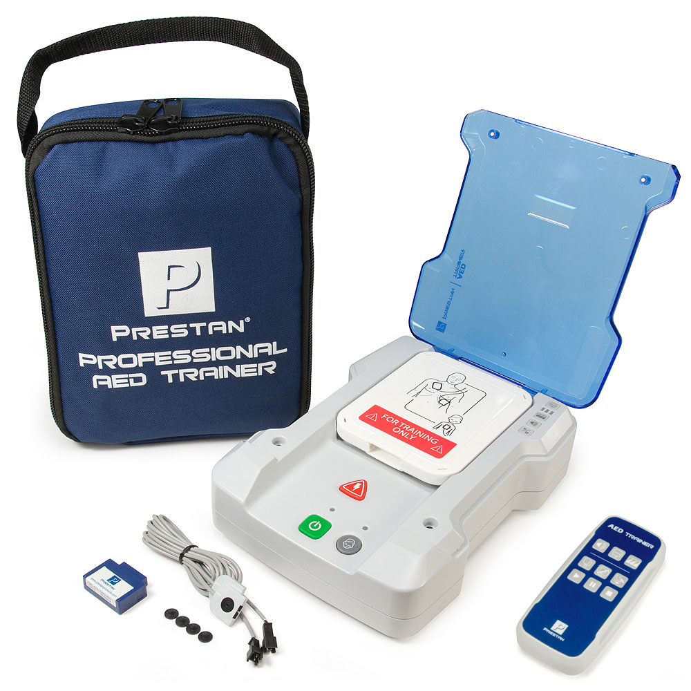 Prestan Professional AED Trainer Kit with Remote