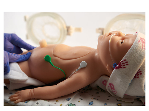 Life/form® C.H.A.R.L.I.E. Neonatal Resuscitation Simulator with Interactive ECG Simulator