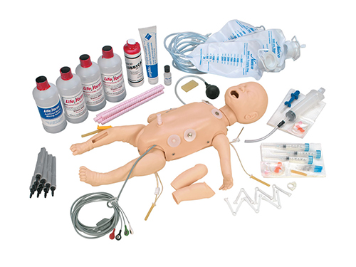 Life/form® Deluxe Complete Infant CRiSis™ Manikin with Interactive ECG Simulators