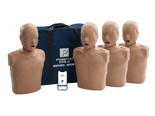 *NEW* Professional Child Series 2000 Manikin Dark Skin Four Pack